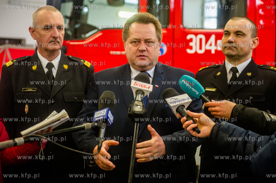 Gdańsk. Oddanie do użytku Strażnicy Jednostki Ratowniczo...