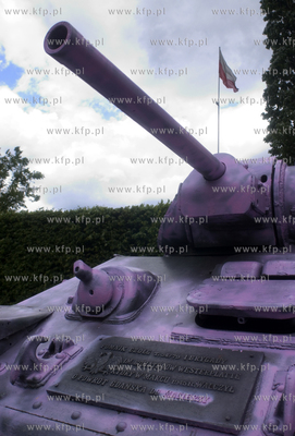 Aleja Zwyciestwa w Gdansku. W nocy nieznani sprawcy...