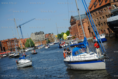 Gdansk. Dlugi Targ. III Swiatowy Zjazd Gdanszczan....