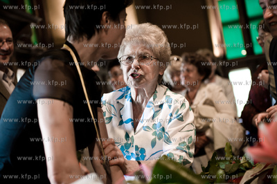 Gdansk. Ratusz Staromiejski. Wreczenie Medali Stolema...