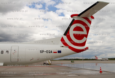 Po raz pierwszy odwiedzil gdanskie lotnisko najnowszy...