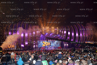 Gdynia Skwer Kosciuszki - Koncert Sylwestrowa Moc Przebojow...