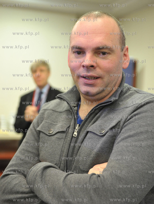 Gdynia. Hotel Nadmorski. Konferencja prasowa turnieju...