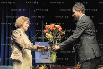 Sopot. Teatr na Plazy. Benefis Krystyny Lubienskiej....