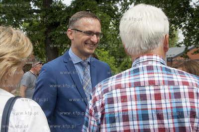 Odsłonięcie Ławeczki Przyjaźni Miast Partnerskich...