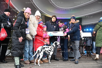 34 Finał WOŚP w Sopocie. Sopot. Nz Magdalena Czarzyńska-Jachim...