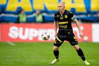 PKO Ekstraklasa: Arka Gdynia - Widzew Łódź n/z Dawid...