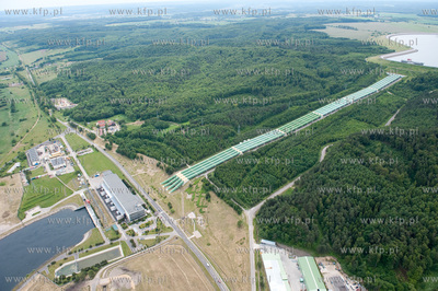 Elektrownia Szczytowo Pompowa w Zarnowcu, nad jeziorem...