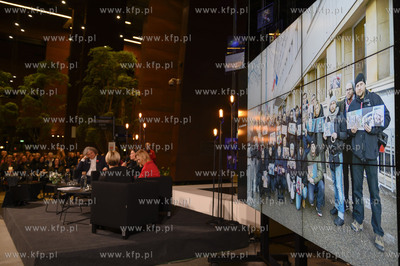 Gdańsk. ECS. Premiera książki  Katarzyny Żelazek...