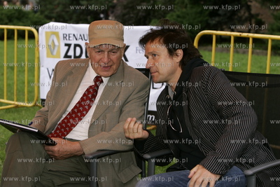 Gdansk. Festiwal Gwaizd 2007. Na zdjeciu  Jan Machulski...