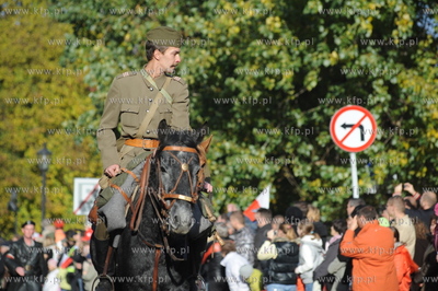 Gdansk, huczne obchody 90 rocznicy odzyskania niepodleglosci....