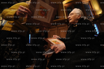 Gdansk, Ratusz Staromiejski. Uroczystosc wreczenia...