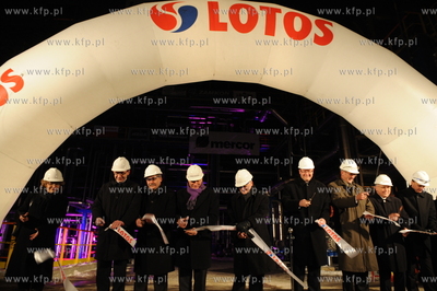 Grupa LOTOS S.A., uroczystosc przekazania do eksploatacji...