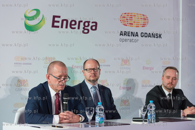 Uroczyste podpisanie umowy sponsorskiej oraz nadania...