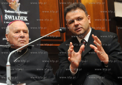 Gdansk. Promocja ksiazki Adama Hlebowicza Swiadek,...