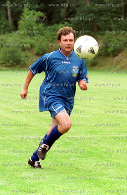 Prezydent Sopotu Jacek Karnowski podczas towarzyskiego...