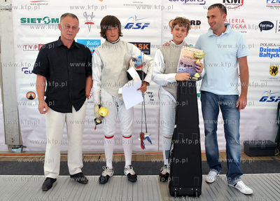 II Otwarte Mistrzostwa Gdanska we florecie. Zwyciezca...