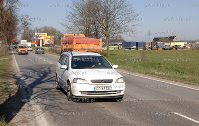 Gdansk ul. Kartuska pomiedzy osiedlem Karczemki, a...
