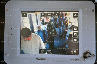 Inaguracyjny przejazd tramwajem na nowo otwartej lini...