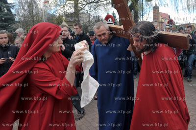 Misterium Meki Panskiej w Zukowie na Kaszubach. 13.04.2014...