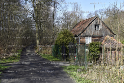 Gdańsk Lipce. Okolice parku Ferberów, w okolicy Traktu...