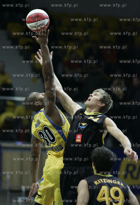 Gdynia. Polska Liga Koszykowki. Mecz Asseco Prokom...