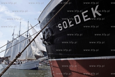 Gdansk. Baltic Sail. Parada Zaglowców na Motlawie....