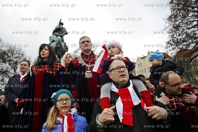 Gdansk. Parada na Swieto Niepodleglosci.
11.11.2013
fot....