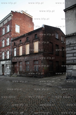 Biskupia Gorka w Gdansku. Kamienice przy ul. Biskupiej.
11.12.2013
fot....