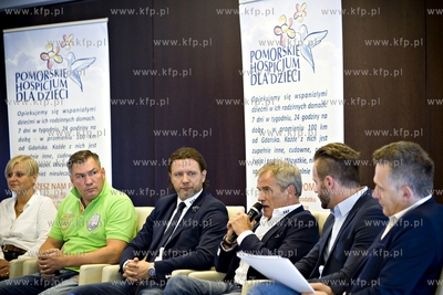 Gdańsk. PGE Arena. Spotkanie poświęcone meczowi,...