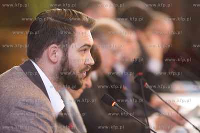 Sesja Rady Miasta Sopotu. Nz. Paweł Kąkol.
08.02.2016
fot....