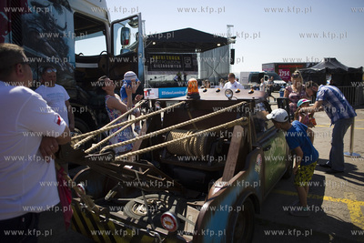 Pruszcz Gdański. Zlot pojazdów ciężarowych NAFRI...