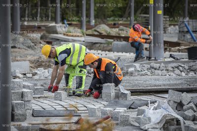 Przebudowa linii tramwajowej na gdańskich Stogach....