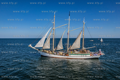 Baltic Sail. Parada żaglowców na Zatoce Gdańskiej....