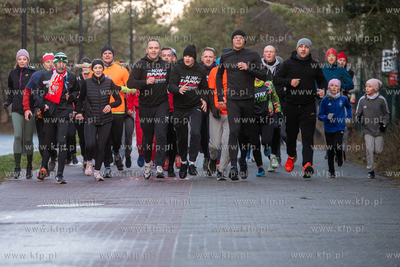 Molo w Brzeźnie. Wspólne bieganie z obywatelskim...