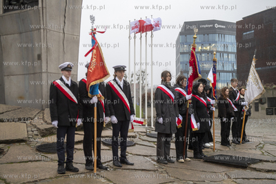 Plac Solidarności pod Pomnikiem Poległych Stoczniowców...