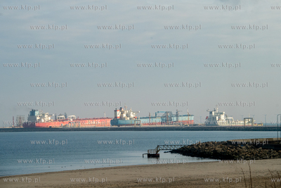 Statki zacumowane w Naftoporcie w Gdańsku. 24.01.2025...