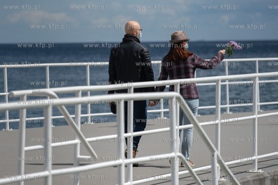 Niedzielne popołudnie w Gdyni w czasie epidemii koronowirusa....