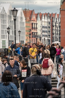 Gdańsk. Nabrzeże Motławy.  20.08.2019 / fot. Anna...