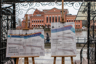 Gdańsk, Taras Tawerny Dominikańskiej, ul. Targ Rybny...