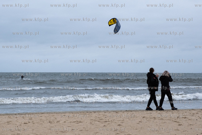 Sopot. Sztorm na Bałtyku. 14.09.2024 / fot. Anna Rezulak...