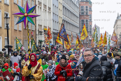 Gdańsk.  Orszak Trzech Króli 2025  06.01.2025 / fot....