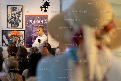 Sopot. U Filmowców. Spotkanie z aktorką  Emilią...