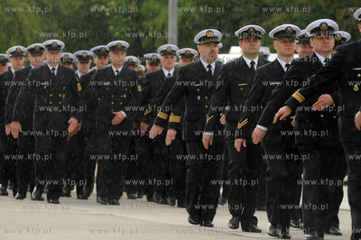 Port wojenny Oksywie w Gdyni. Przekazanie dowodzenia...