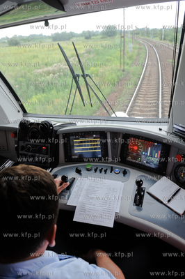 Gdansk. Bocznica Kolejowa Lotos.Lokomotywa Dragon,...
