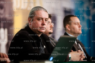 Gdansk. Historyczna sala BHP. Wreczenie odznaczen panstwowych,...