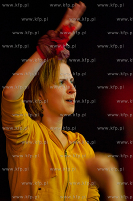 Gdansk. Fanzone - Strefa Kibica na Placu Zebran Ludowych....