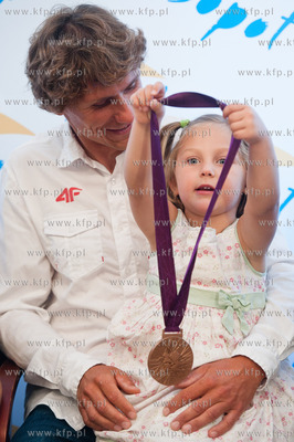 Sopot. Urzad Miasta. Spotkanie z olimpijczykiem Przemyslawem...