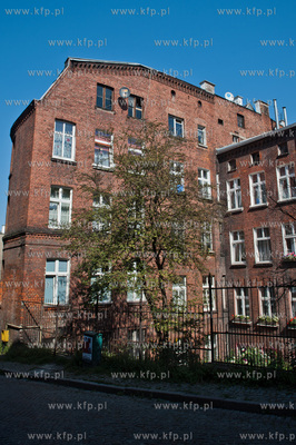 Gdansk. Kamienice przy ul. Biskupiej. 11.09.2012 fot....