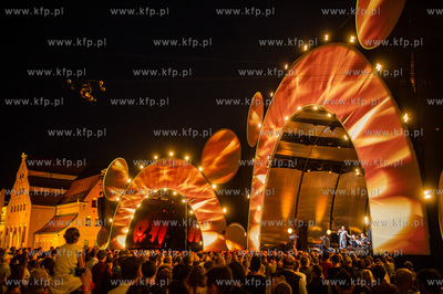 Gdansk. Scena Plenerowa Polskiej Filharmonii Baltyckiej....
